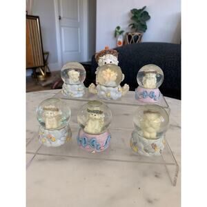 Vintage Dreamsicles Snow Globe Bundle of 6